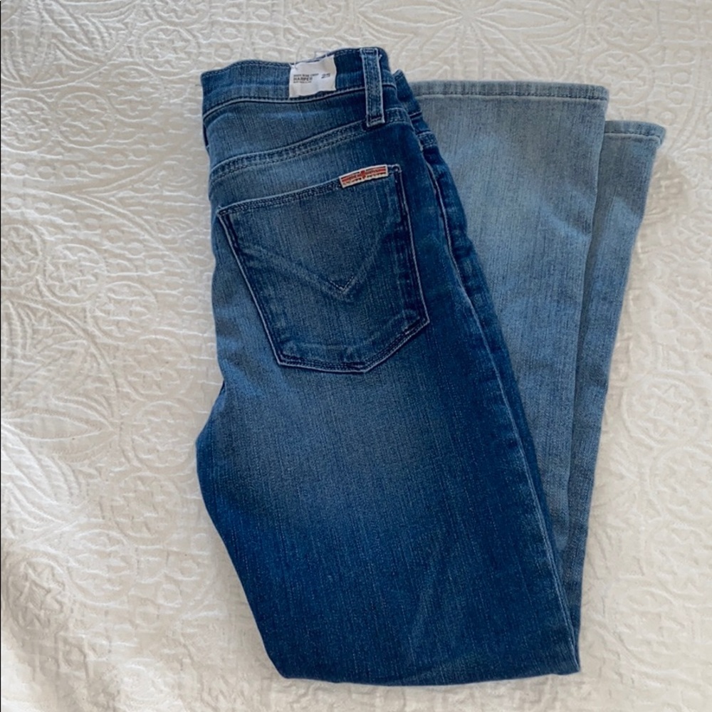 Hudson Jeans High Rise in Dark and Light Blue